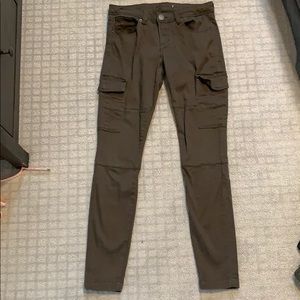 STS Blue Green Cargo Skinny Pants